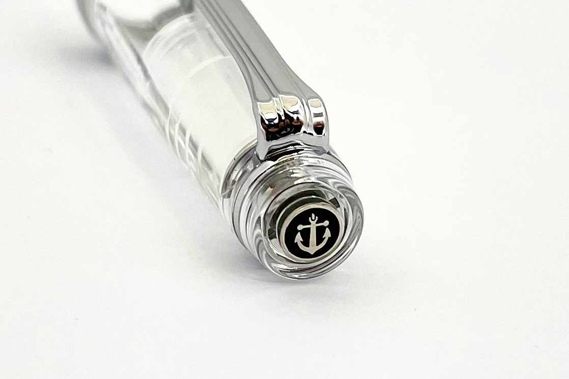 SailorProGearSlimClearDemoRhodiumTrimFountainPen_K